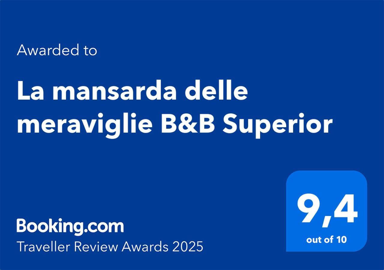 La Mansarda Delle Meraviglie B&B Superior Триест Экстерьер фото
